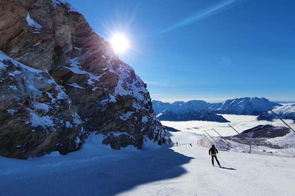 *Nouveau* Pied Des Pistes * Piscine Ext. Chauffee* Alpe d'Huez Dış mekan fotoğraf