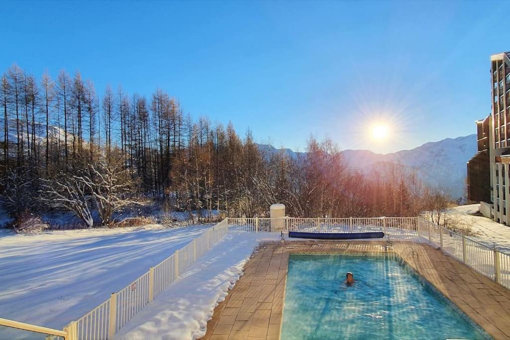 *Nouveau* Pied Des Pistes * Piscine Ext. Chauffee* Alpe d'Huez Dış mekan fotoğraf